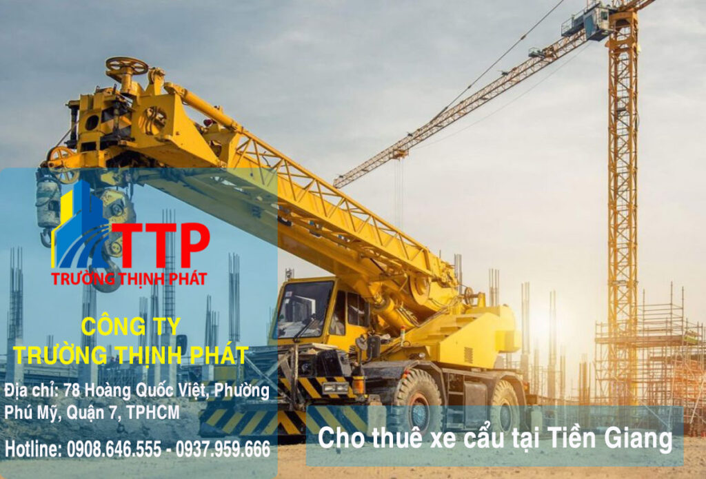 Cho thuê xe cẩu tại Tiền Giang